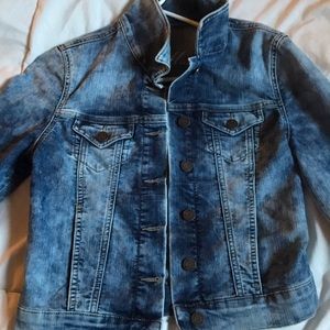 Jean jacket faded wash